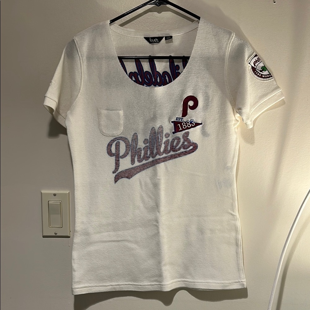 Cream Phillies Graphic T-Shirt